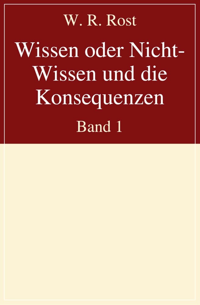 Wissen oder Nicht-Wissen und die Konsequenzen main product photo