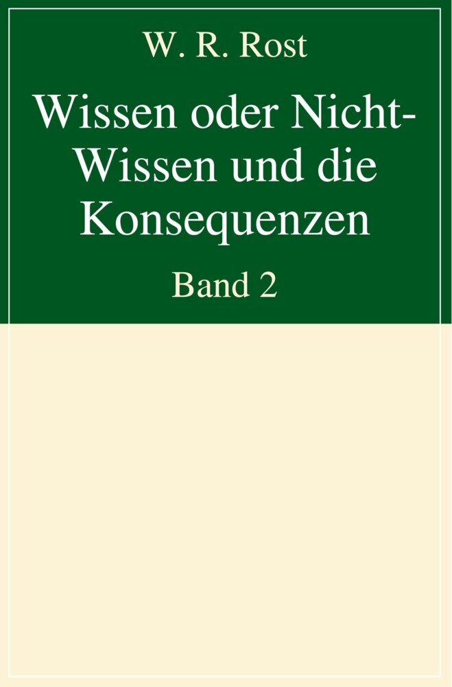 Wissen oder Nicht-Wissen und die Konsequenzen main product photo