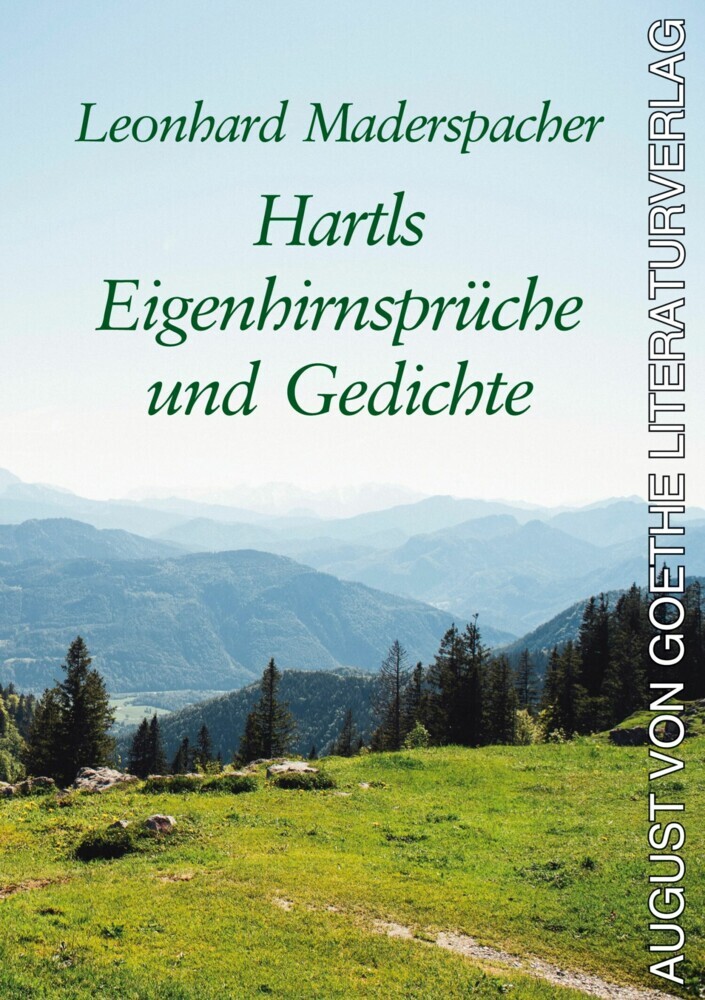 Hartls Eigenhirnsprüche und Gedichte main product photo
