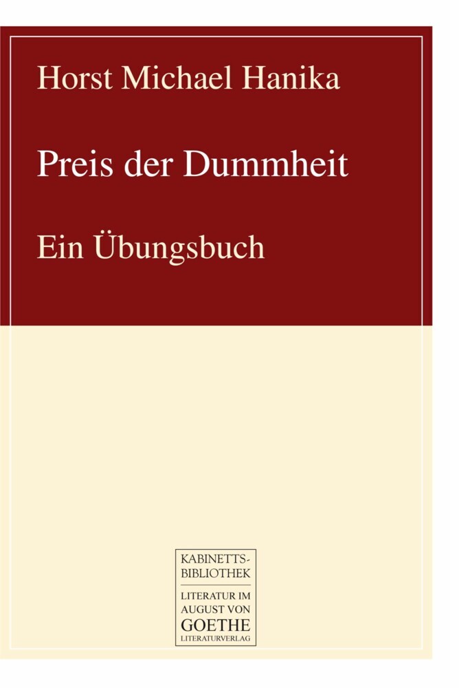 Preis der Dummheit main product photo