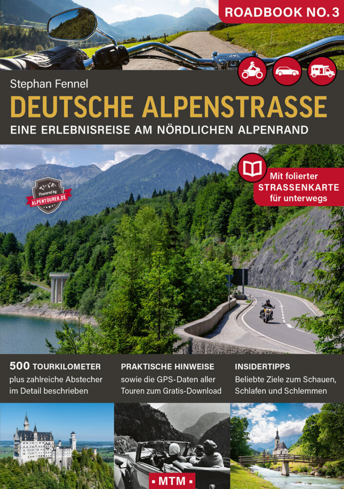 Deutsche Alpenstraße, m. 1 Karte main product photo