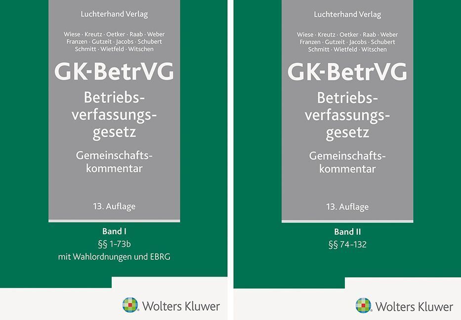 GK-BetrVG - Kommentar main product photo