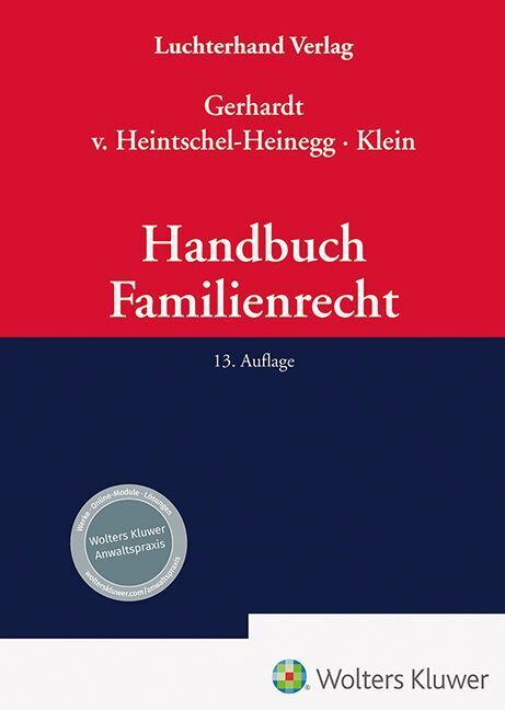 Handbuch Familienrecht main product photo