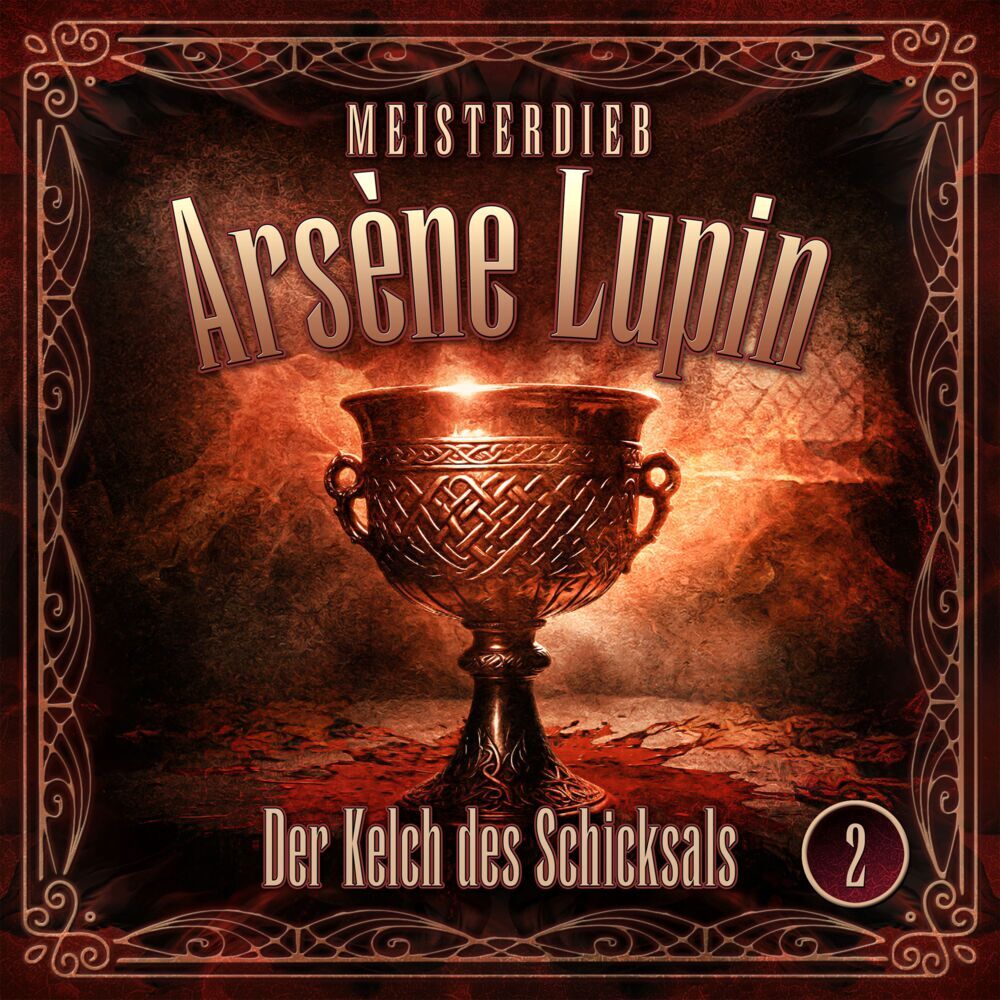 Meisterdieb Arsène Lupin - Der Kelch des Schicksals, 1 Audio-CD main product photo