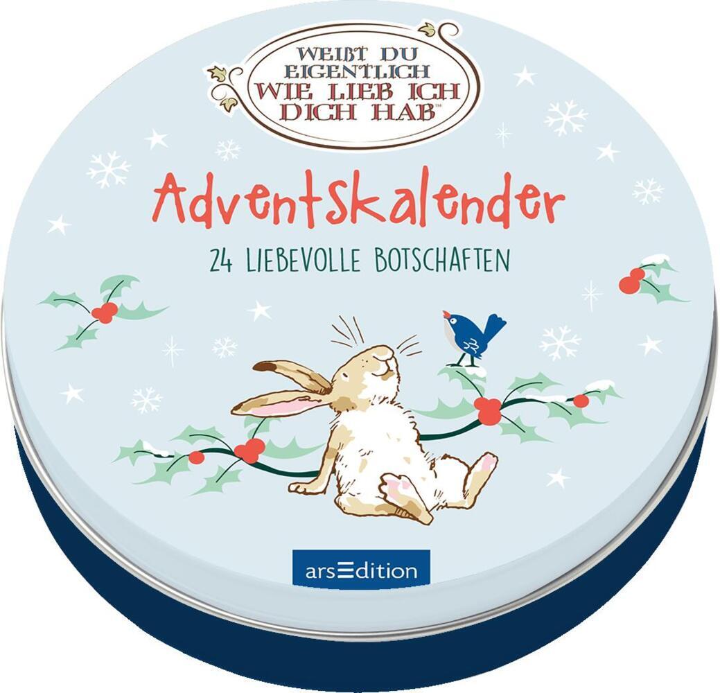 Adventskalender in der Dose. Weißt du eigentlich, wie lieb ich dich hab? main product photo
