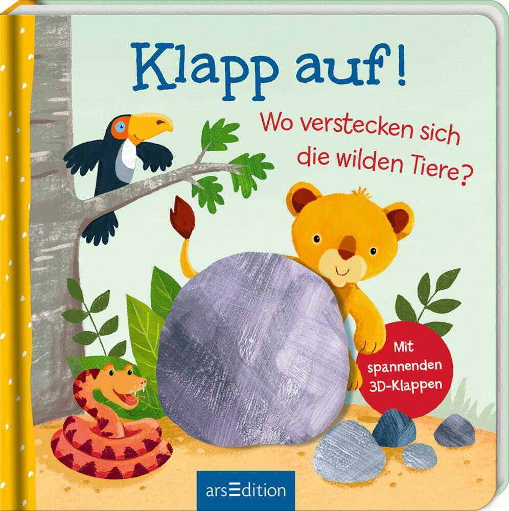 Klapp auf! Wo verstecken sich die wilden Tiere? main product photo