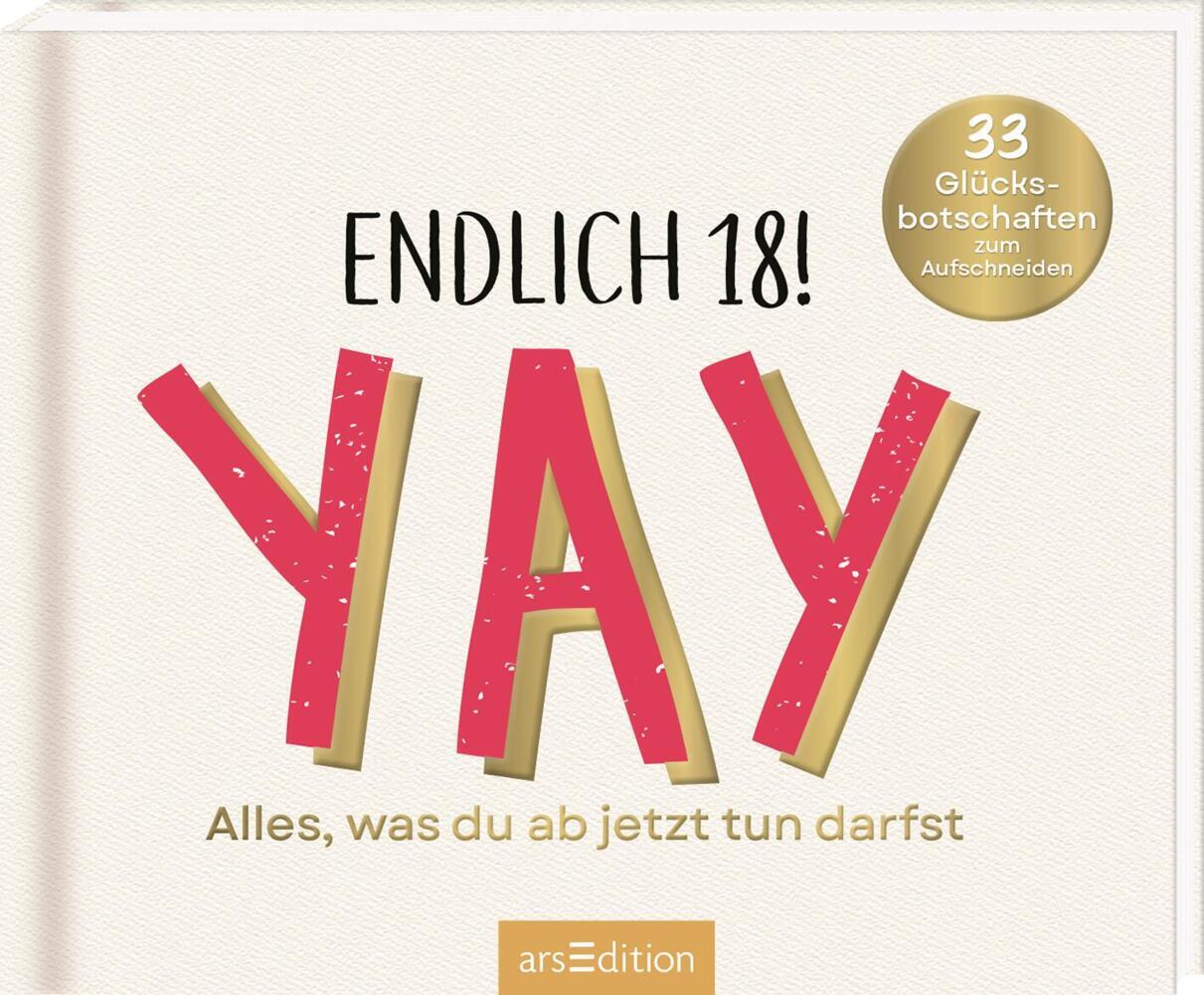 Endlich 18! Yay! Alles, was du ab jetzt tun darfst main product photo
