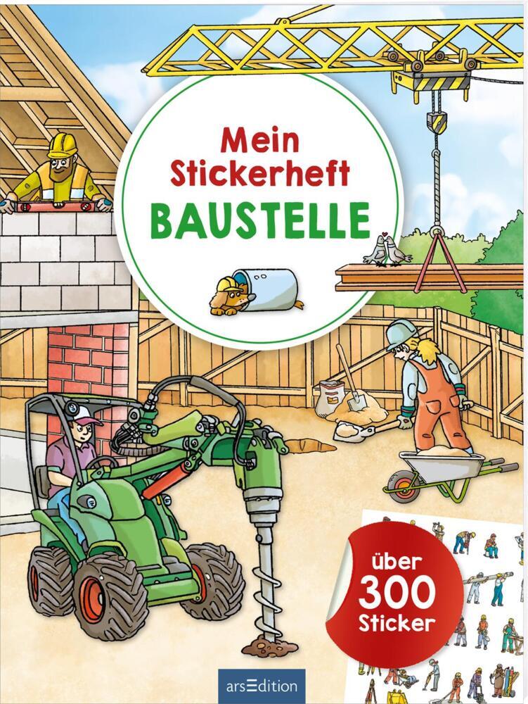 Mein Stickerheft Baustelle main product photo