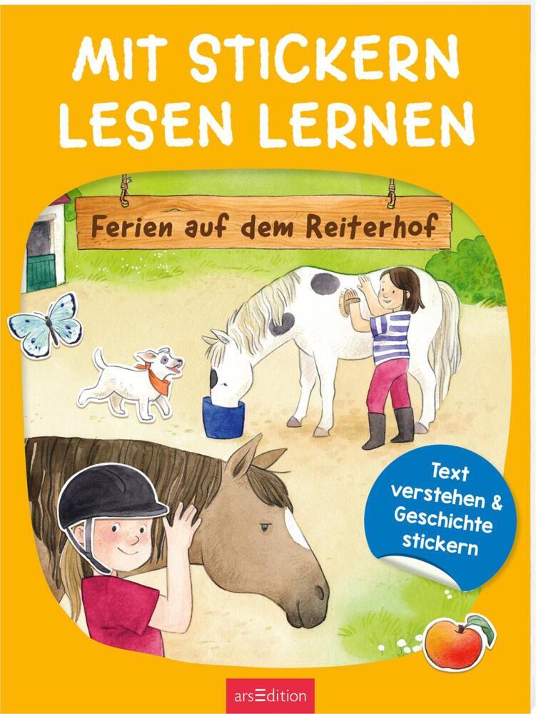 Mit Stickern Lesen lernen - Ferien auf dem Reiterhof main product photo