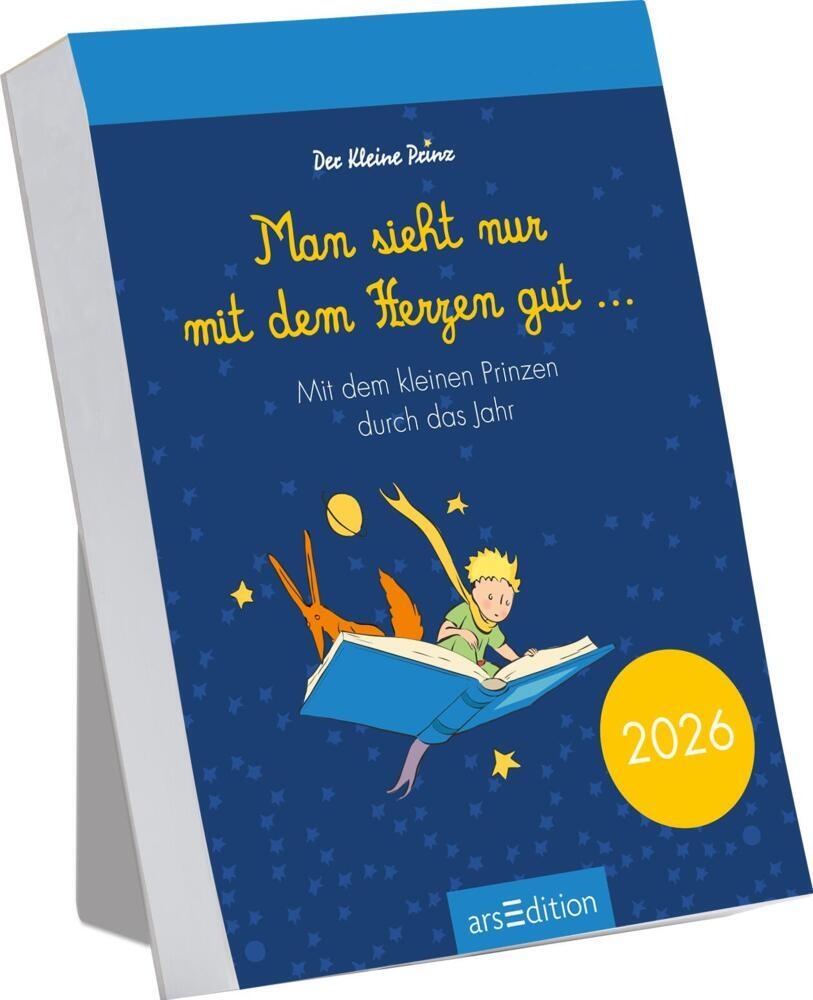 Abreißkalender Man sieht nur mit dem Herzen gut ... 2026 main product photo
