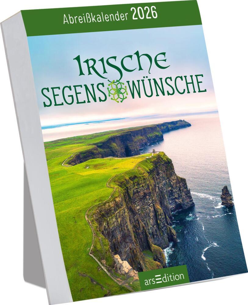 Abreißkalender Irische Segenswünsche 2026 main product photo