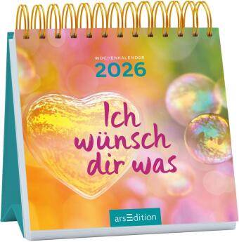 Mini-Wochenkalender Ich wünsch dir was 2026