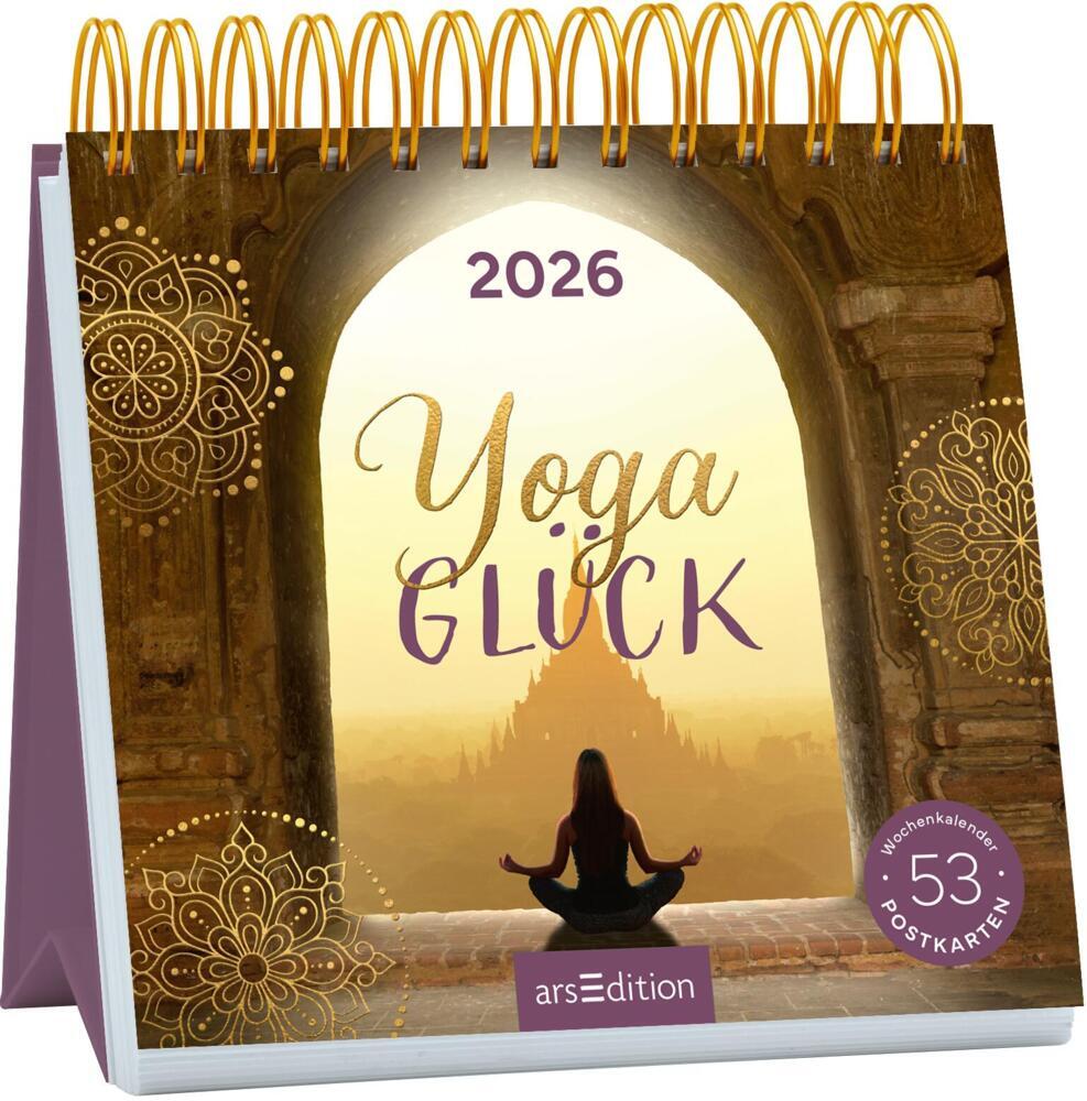 Postkartenkalender Yogaglück 2026 main product photo