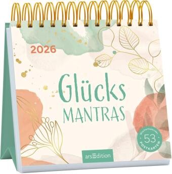 Postkartenkalender Glücksmantras 2026