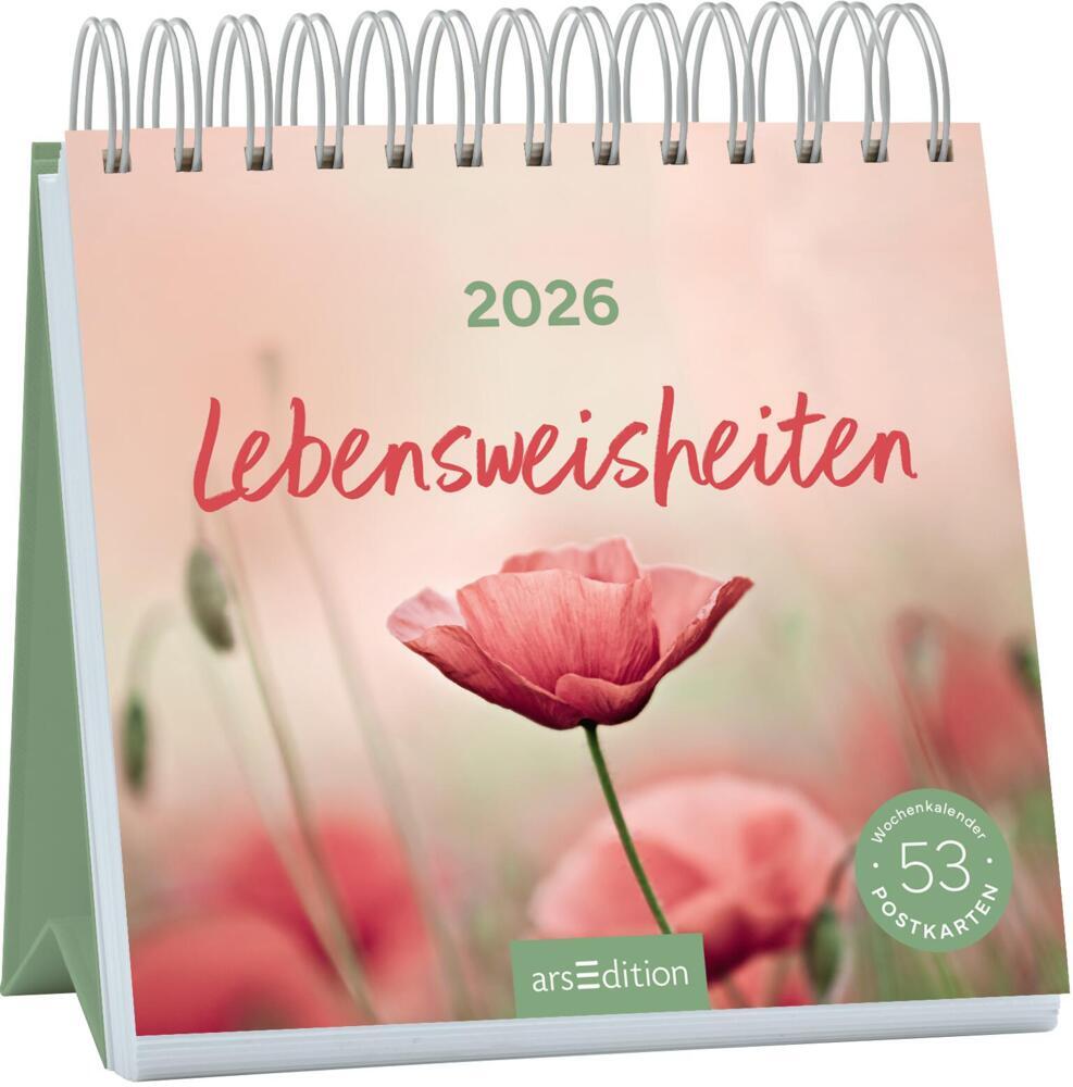 Postkartenkalender Lebensweisheiten 2026 main product photo