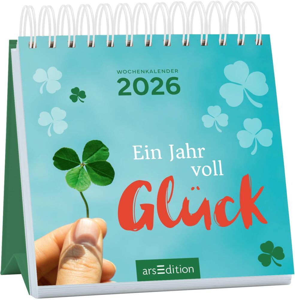 Mini-Wochenkalender Ein Jahr voll Glück 2026 main product photo
