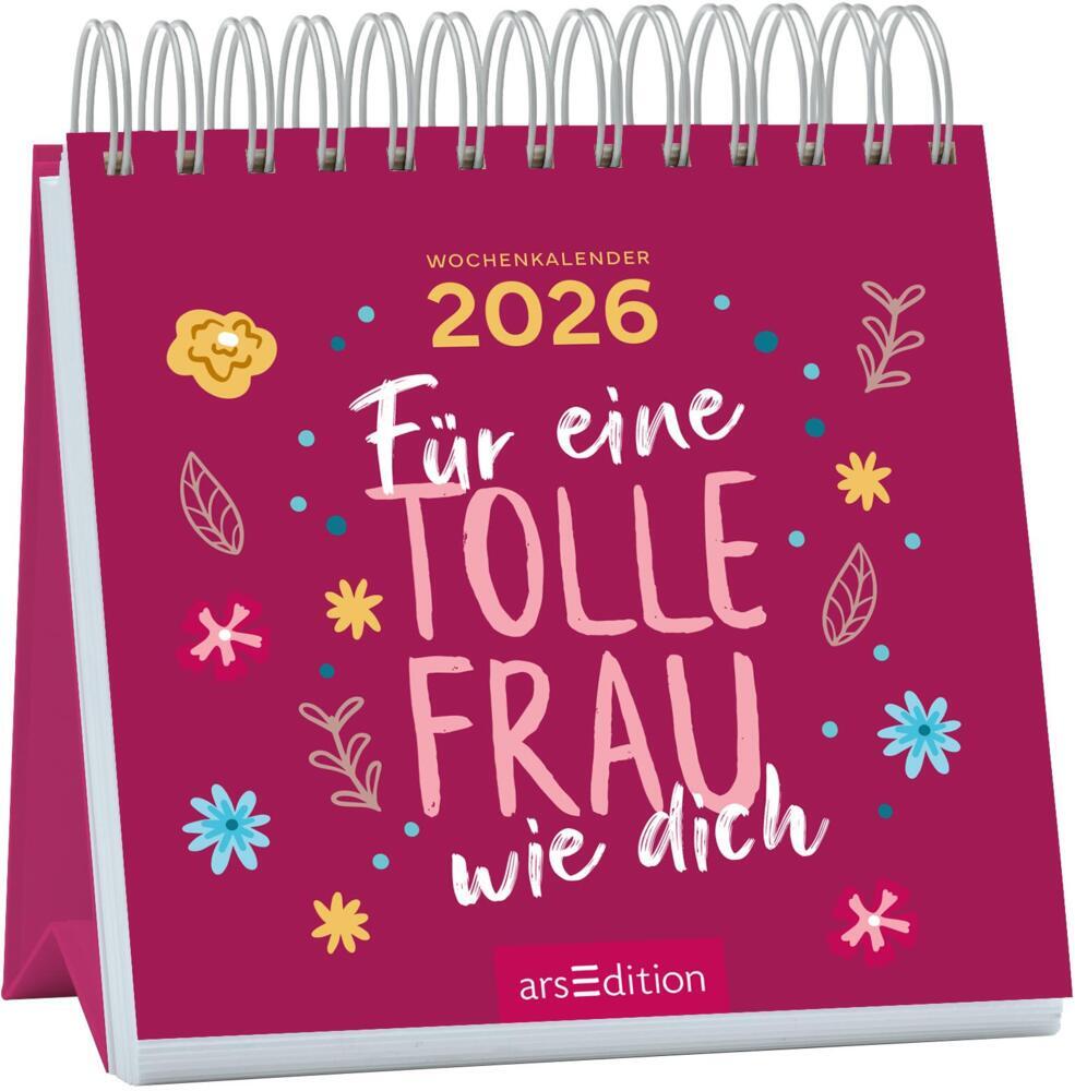 Mini-Wochenkalender Für eine tolle Frau wie dich 2026 main product photo