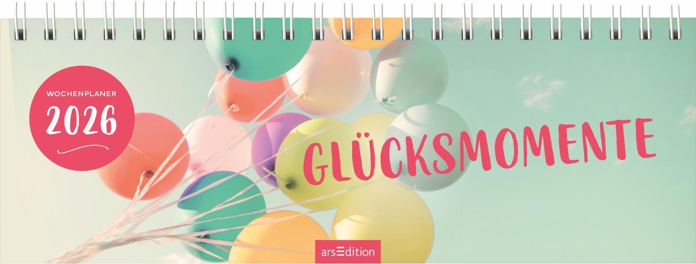 Tischkalender Glücksmomente 2026 main product photo