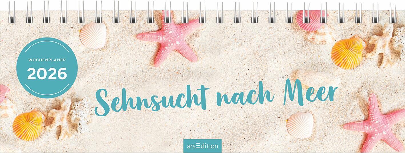 Tischkalender Sehnsucht nach Meer 2026 main product photo