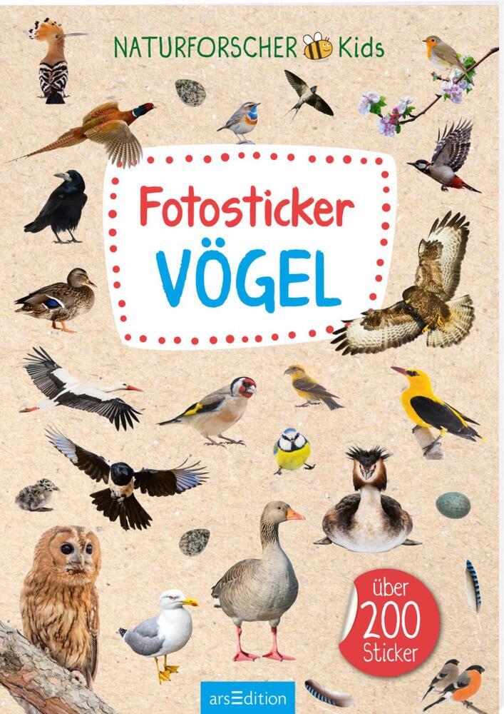 Naturforscher-Kids - Fotosticker Vögel main product photo