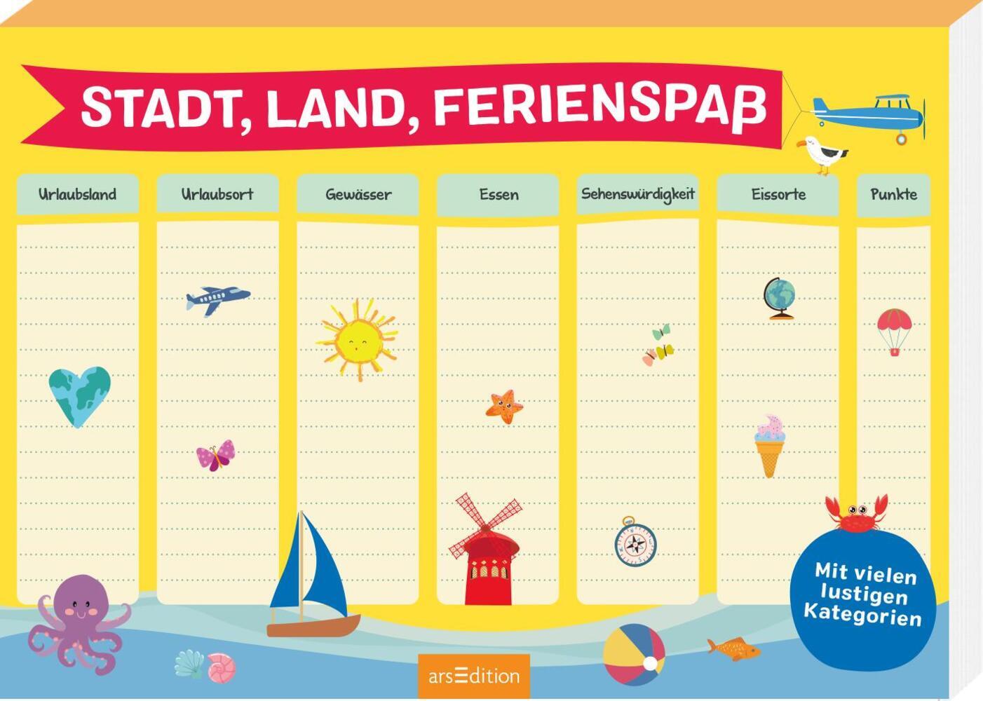 Stadt, Land, Ferienspaß main product photo