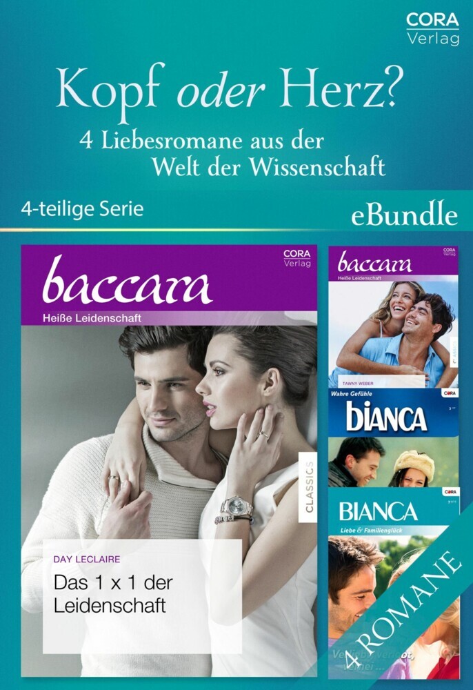Kopf oder Herz? - 4 Liebesromane aus der Welt der Wissenschaft main product photo