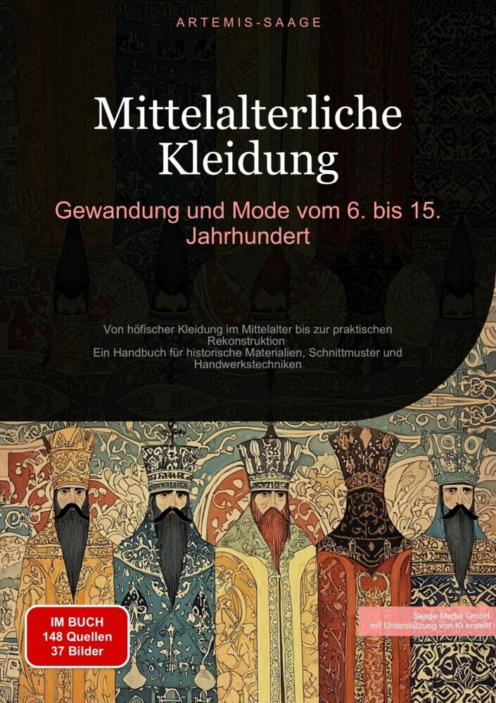 Mittelalterliche Kleidung: Gewandung und Mode vom 6. bis 15. Jahrhundert main product photo