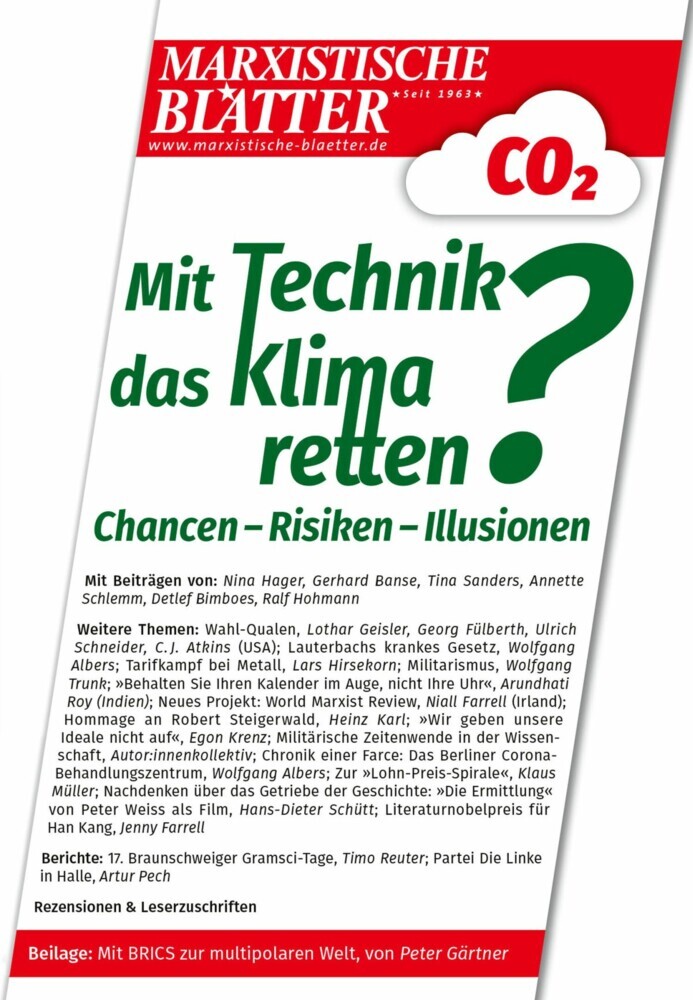 Mit Technik das Klima retten? Chancen - Risiken - Illusionen main product photo