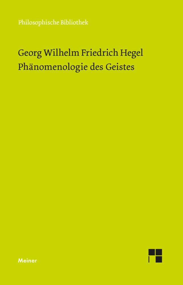 Phänomenologie des Geistes main product photo