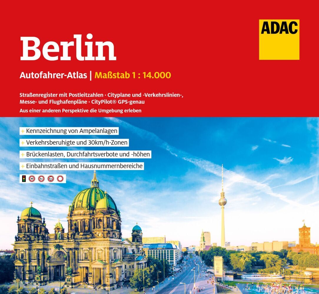 ADAC Autofahreratlas Berlin 1:14.000 main product photo