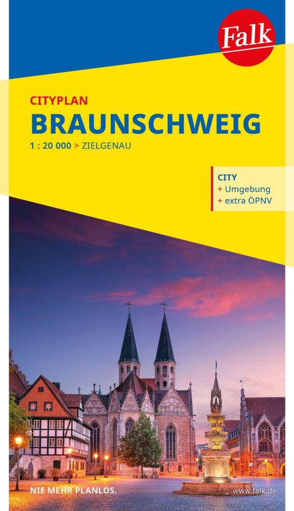 Falk Cityplan Braunschweig 1:18.500 main product photo
