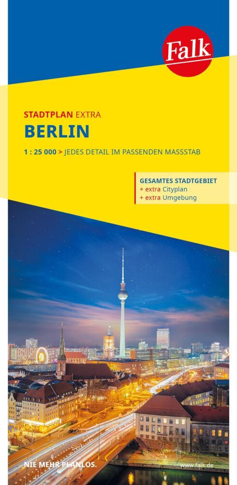Falk Stadtplan Extra Berlin 1:25.000 main product photo
