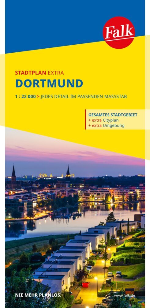 Falk Stadtplan Extra Dortmund 1:22.000 main product photo