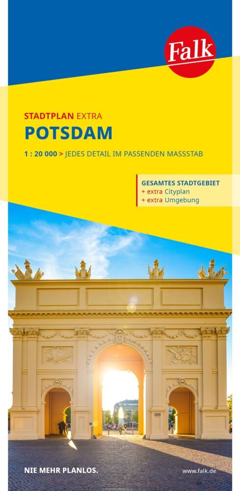 Falk Stadtplan Extra Potsdam 1:20.000 main product photo