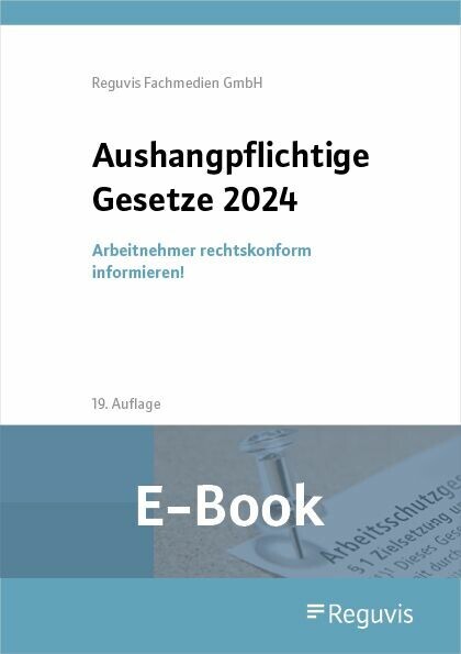 Aushangpflichtige Gesetze main product photo