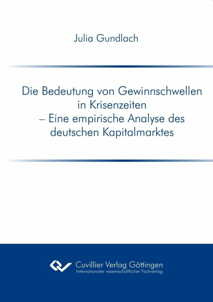 Die Bedeutung von Gewinnschwellen in Krisenzeiten main product photo