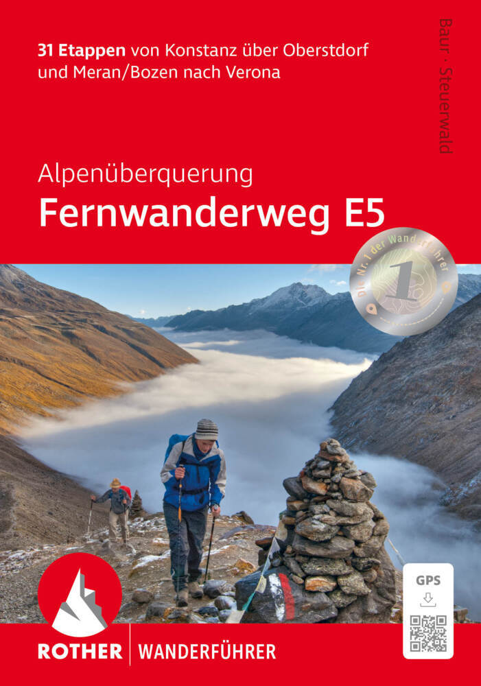 Alpenüberquerung Fernwanderweg E5 main product photo