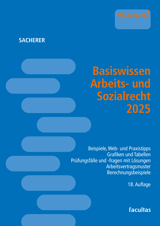 Basiswissen Arbeits- und Sozialrecht 2025 main product photo