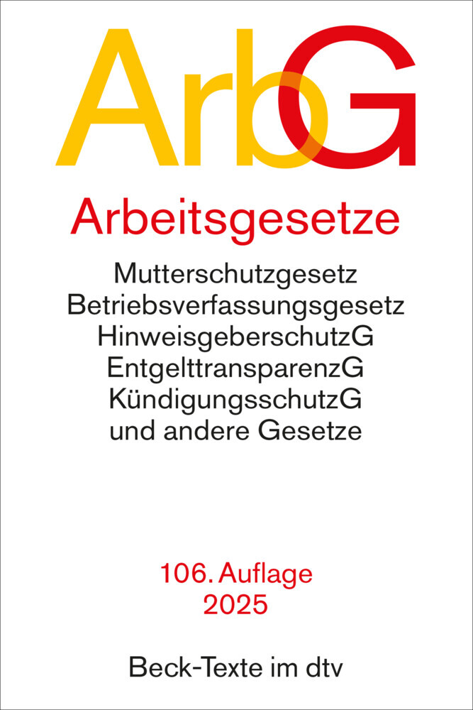 Arbeitsgesetze main product photo