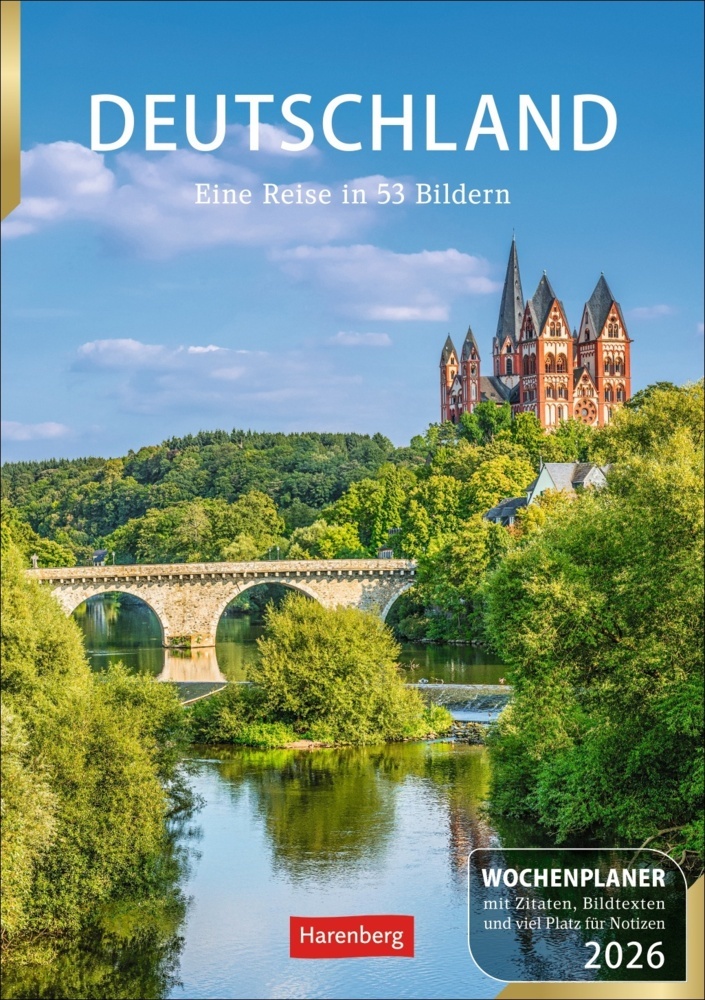 Deutschland Wochenplaner 2026 - Eine Reise in 53 Bildern main product photo