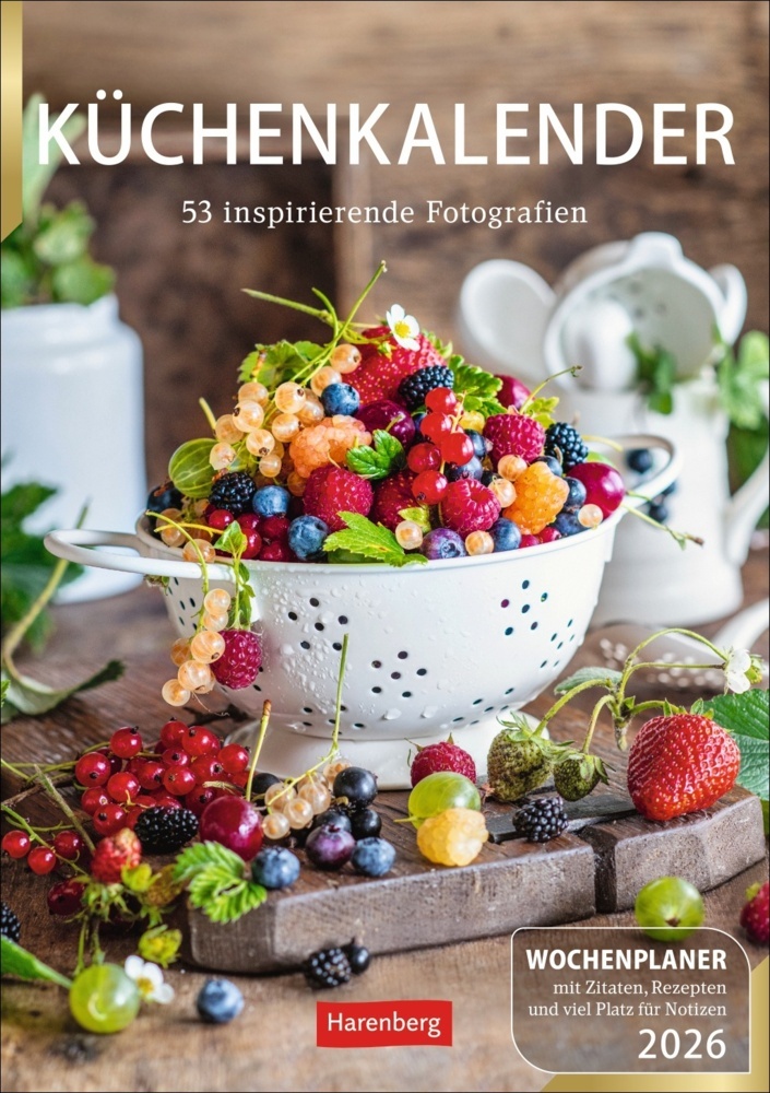 Küchenkalender Wochenplaner 2026 - 53 inspirierende Fotografien main product photo
