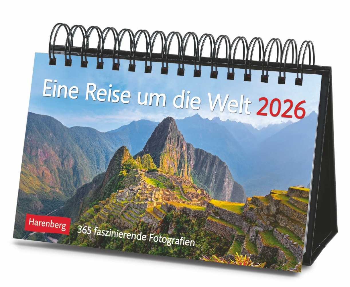 Eine Reise um die Welt Premiumkalender 2026 - 365 faszinierende Fotografien main product photo