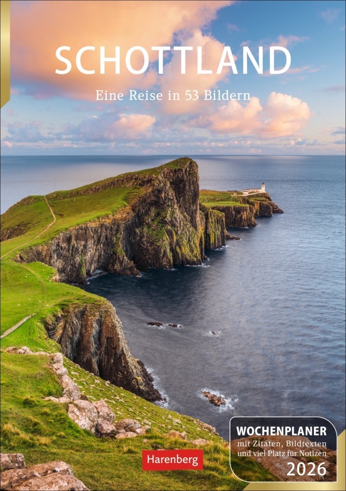 Schottland Wochenplaner 2026 - Eine Reise in 53 Bildern main product photo