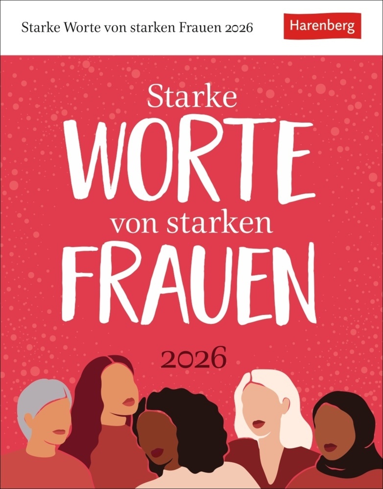 Starke Worte von starken Frauen Tagesabreißkalender 2026 main product photo