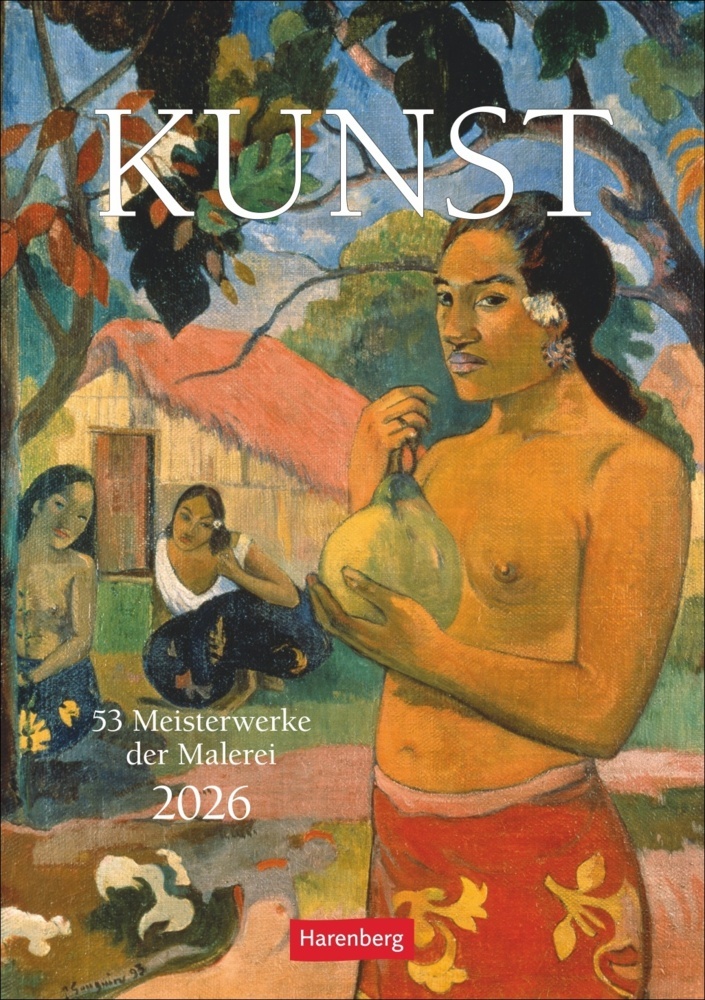 Kunst Wochen-Kulturkalender 2026 - 53 Meisterwerke der Malerei main product photo