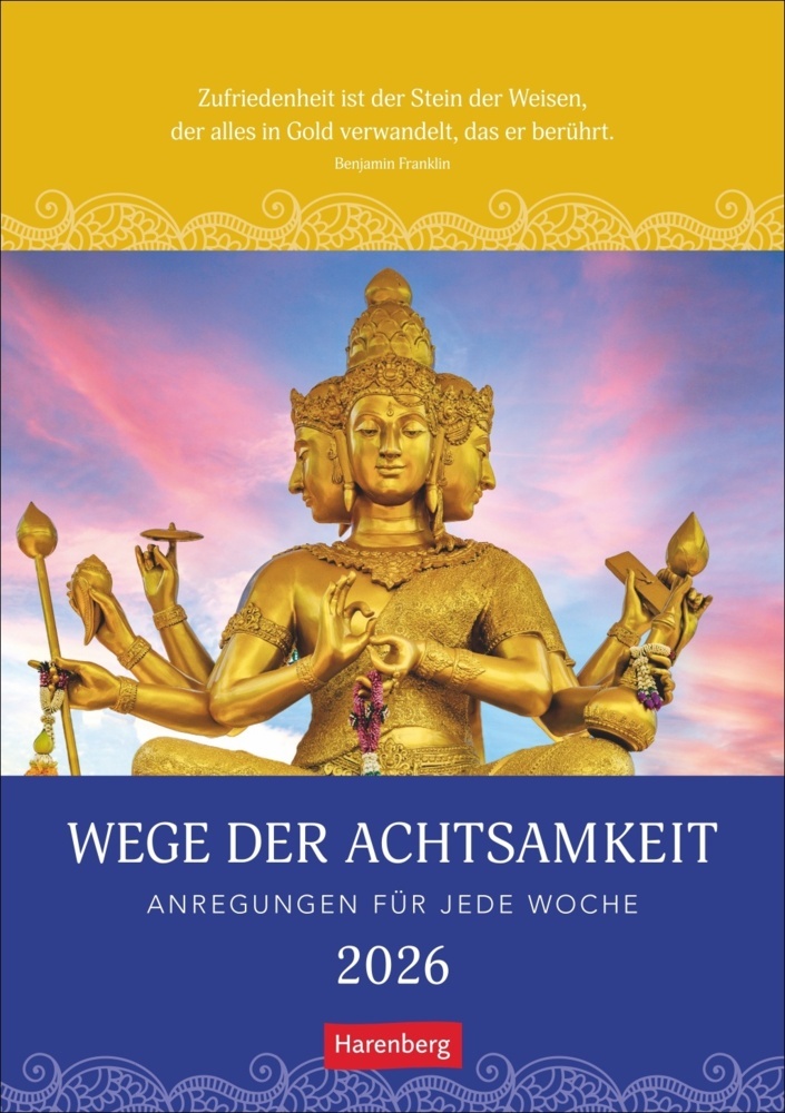 Wege der Achtsamkeit Wochen-Kulturkalender 2026 - Anregungen für jede Woche main product photo