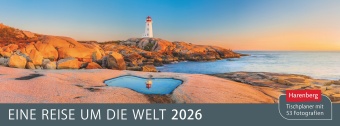 Eine Reise um die Welt Premium-Tischplaner 2026 - Wochenkalender mit 53 Fotografien