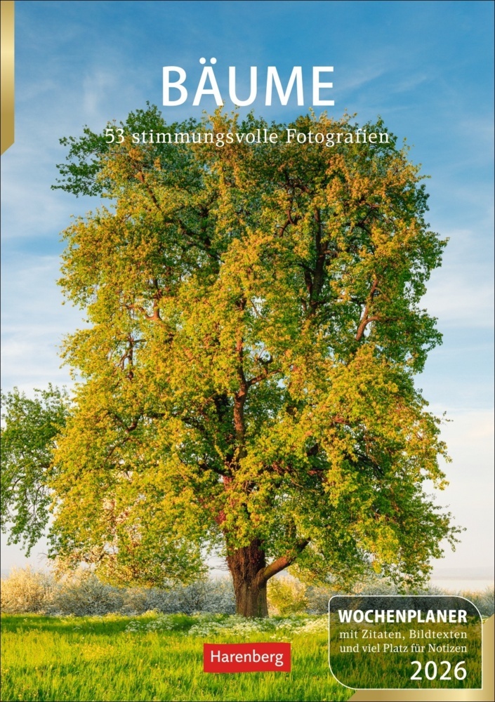 Bäume Wochenplaner 2026 - 53 stimmungsvolle Fotografien main product photo