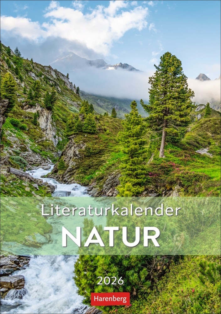Literaturkalender Natur Wochen-Kulturkalender 2026 main product photo