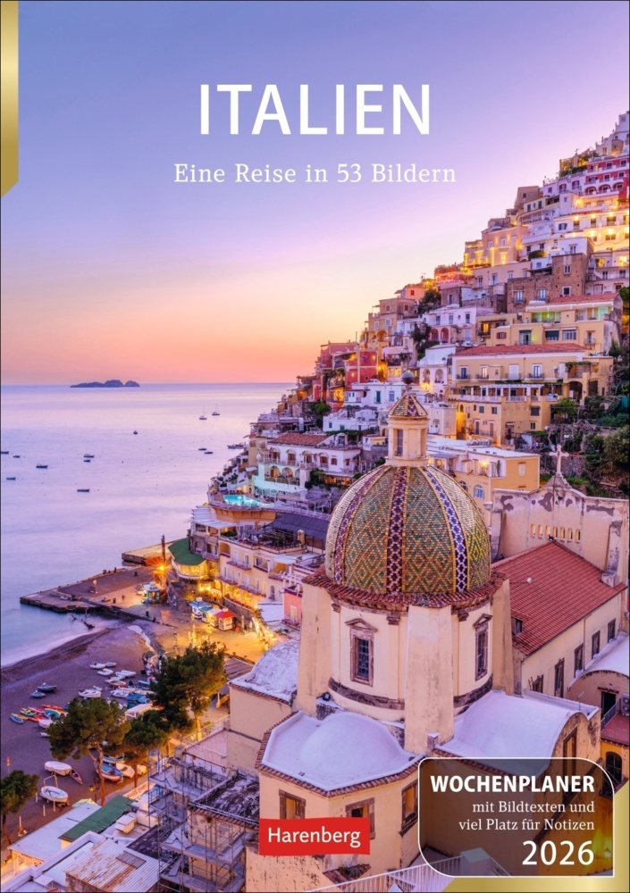 Italien Wochenplaner 2026 - Eine Reise in 53 Bildern main product photo